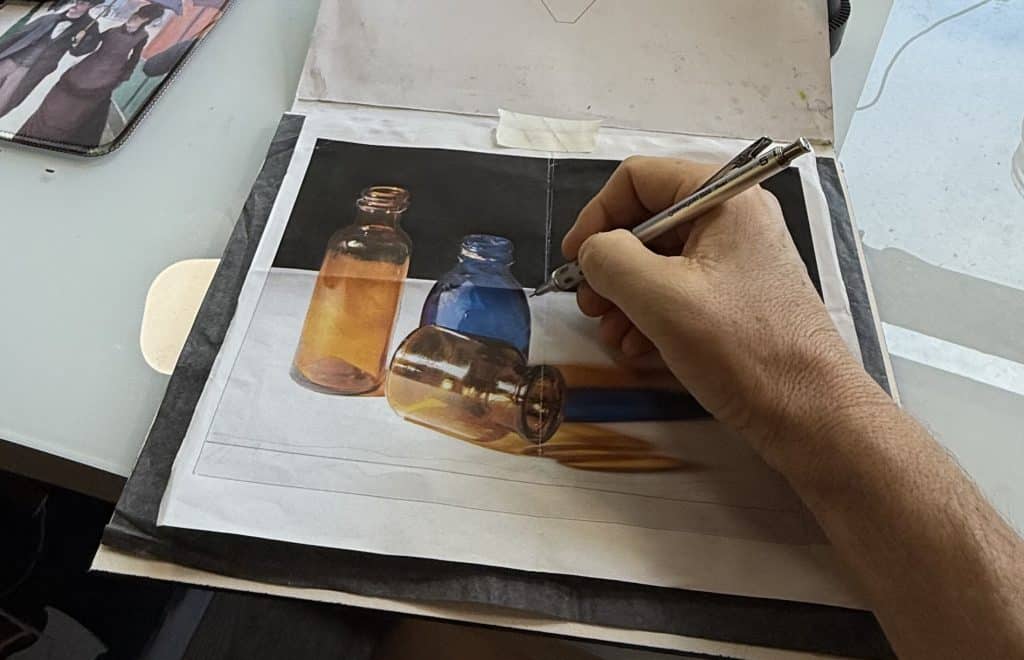 ✍️ How to Transfer Images for Painting: Carbon, Saral, and Homemade Graphite Paper